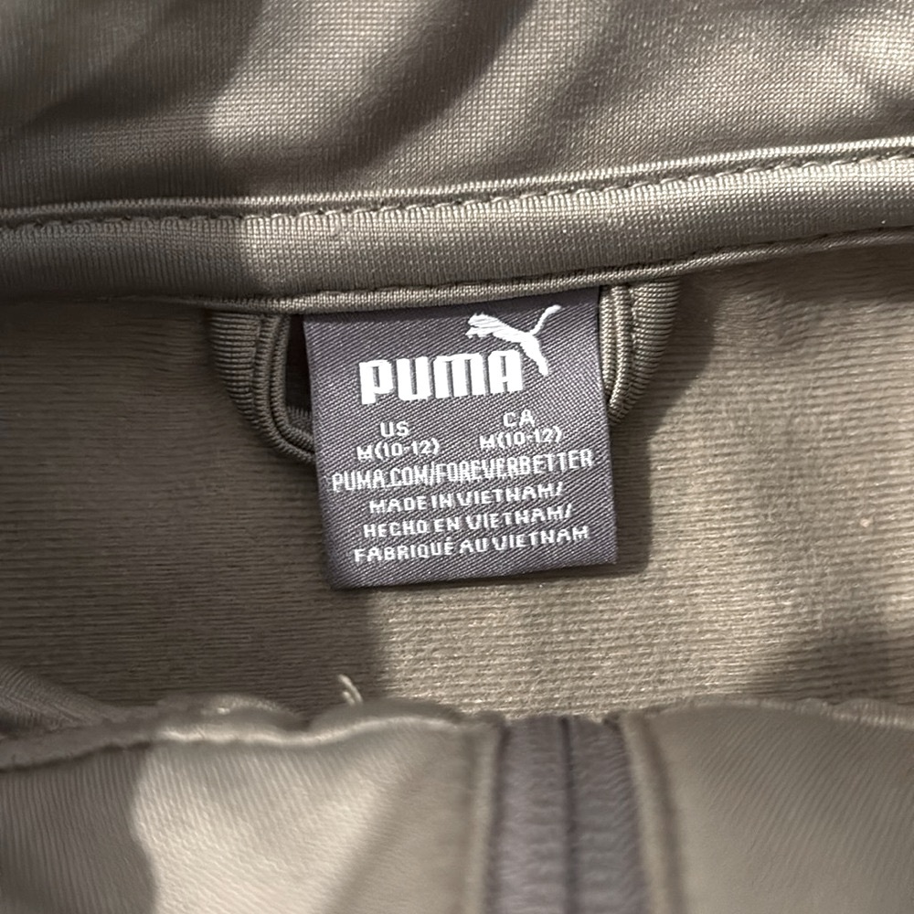 ❌SOLD❌ NWT [Puma] 2-Piece Poly Tricot Track Jacket Joggers Sweatpants Y M 10/12 - Picture 12 of 12